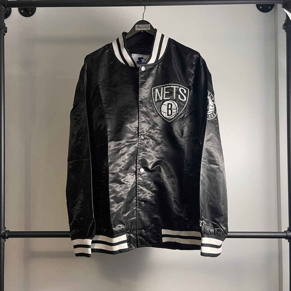Men's Starter Brooklyn Nets Jacket M or 2XL